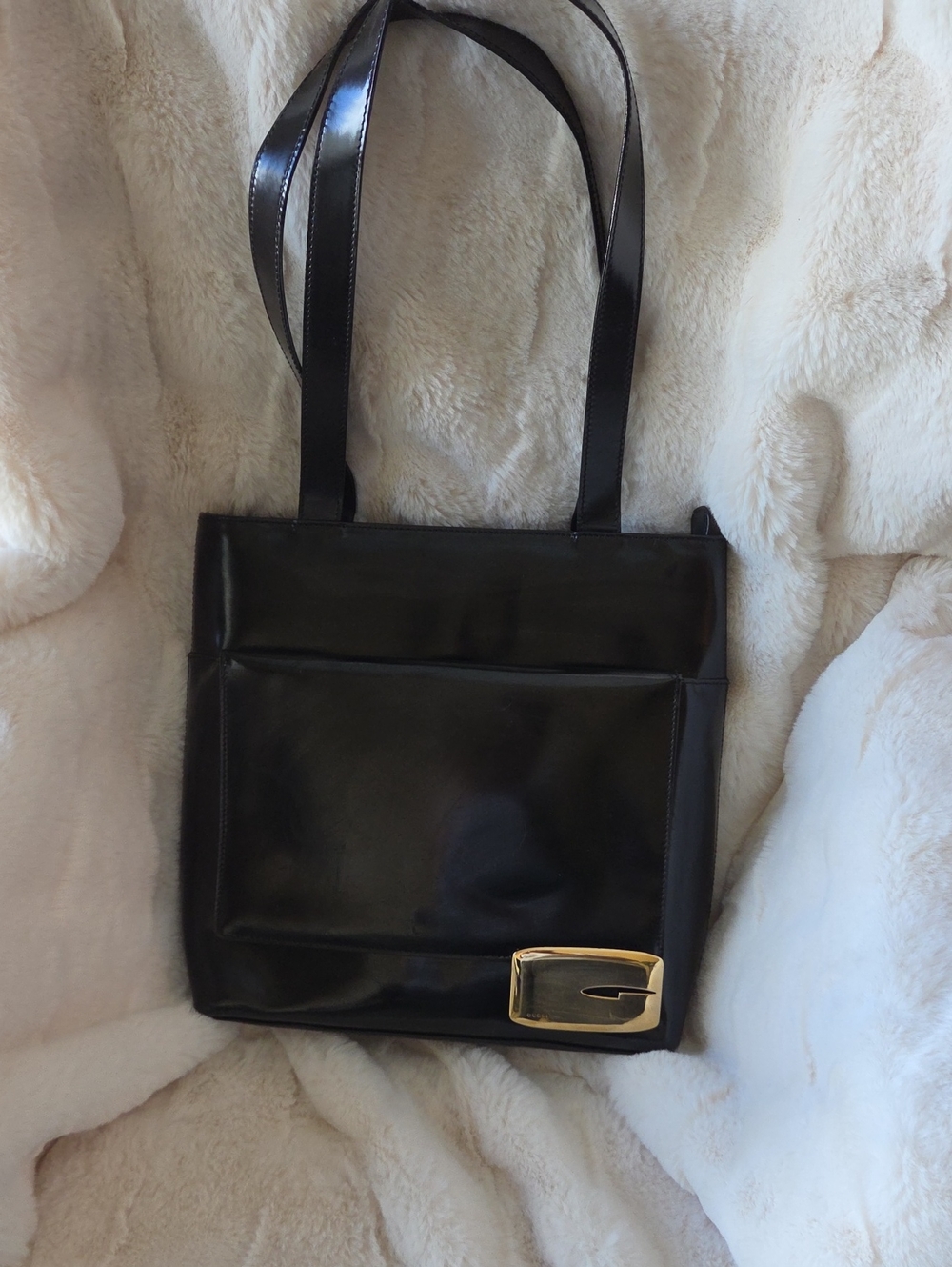 Vintage Gucci Black Shoulder Bag - Tom Ford Era